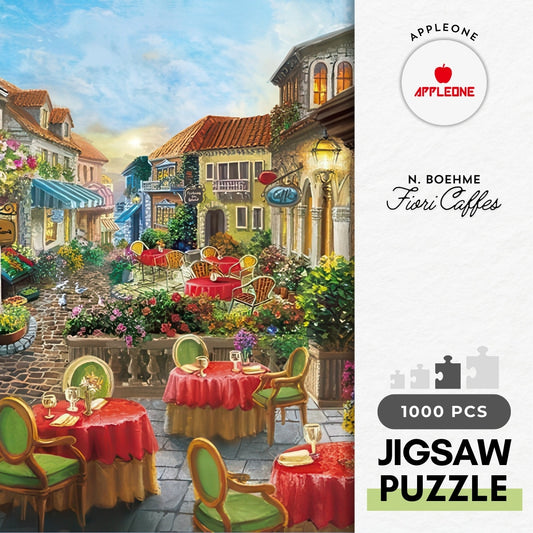 Appleone 1000-823　Fine Art • Fiori Caffes　1000 Pieces Jigsaw Puzzle