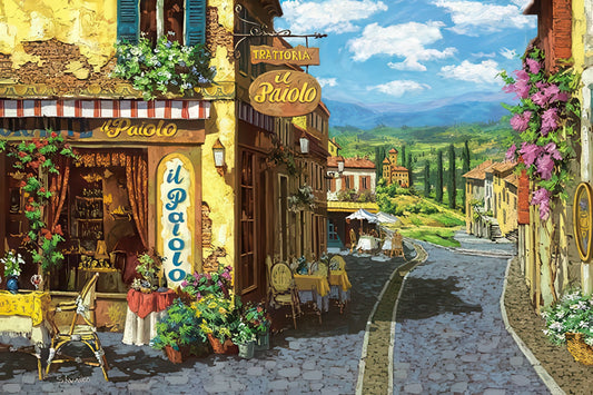 Appleone 1000-825　Illustration • Holiday in Tuscany　1000 Pieces Jigsaw Puzzle