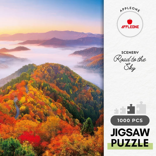 Appleone 1000-826　Scenery • Road to the Sky　1000 Pieces Jigsaw Puzzle