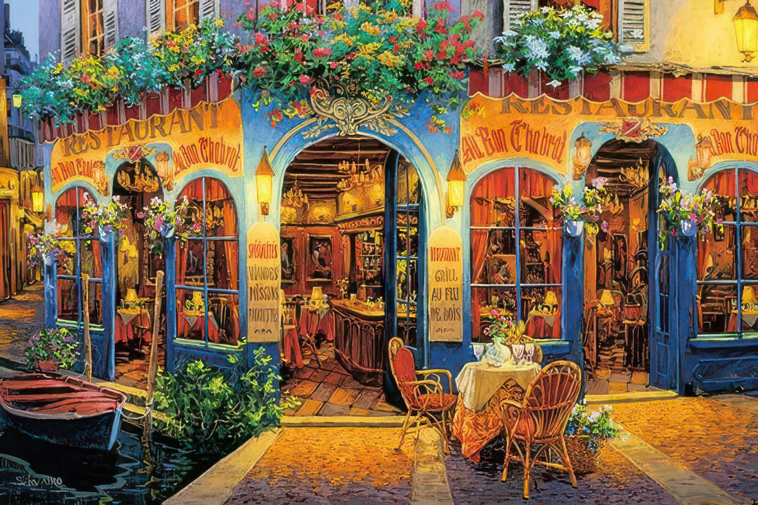 appleone-1000-835-illustration-restaurant-chabrot-1000-pieces-jigsaw-puzzle