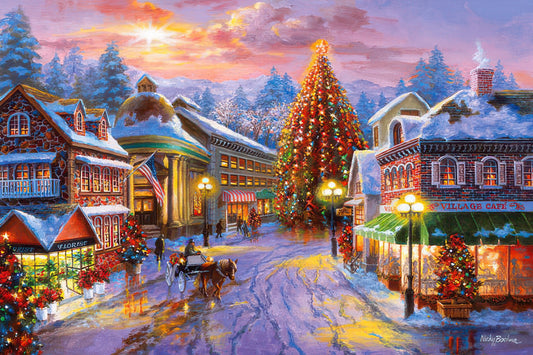 Appleone 1000-843　Fine Art • Winter Carol　1000 Pieces Jigsaw Puzzle