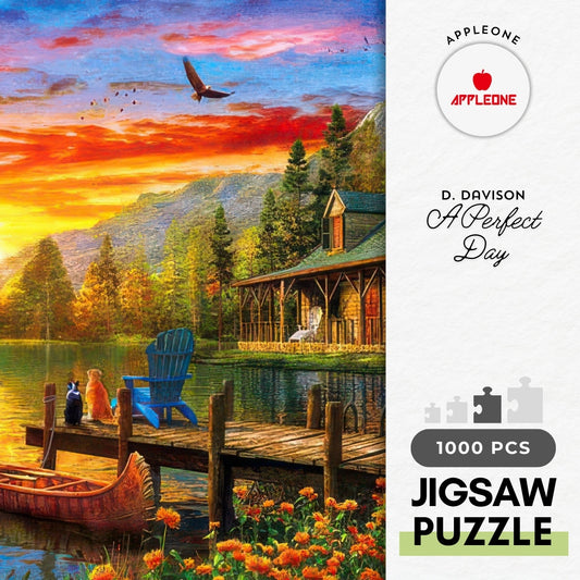 Appleone 1000-845　Illustration • A Perfect Day　1000 Pieces Jigsaw Puzzle