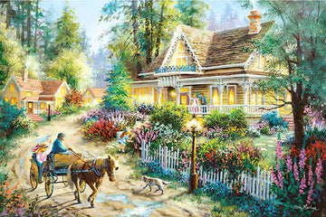 Appleone • Nicky Boehme • A Country Greeting　1000 PCS　Jigsaw Puzzle
