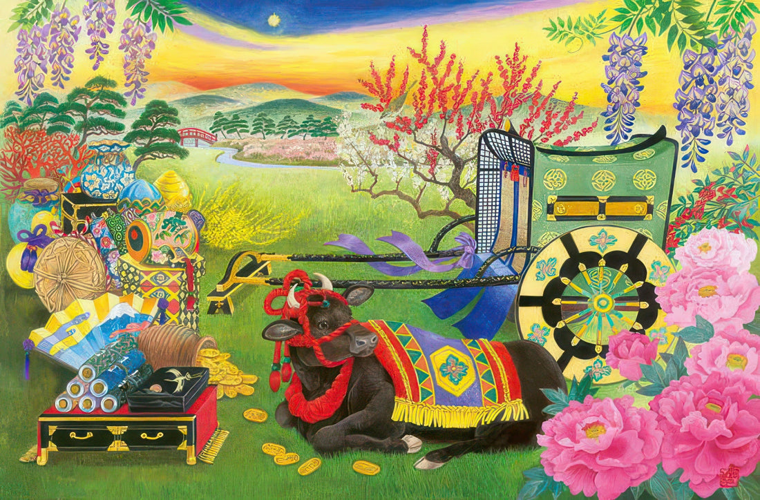 appleone-1000-855-illustration-lucky-ox-1000-pieces-jigsaw-puzzle