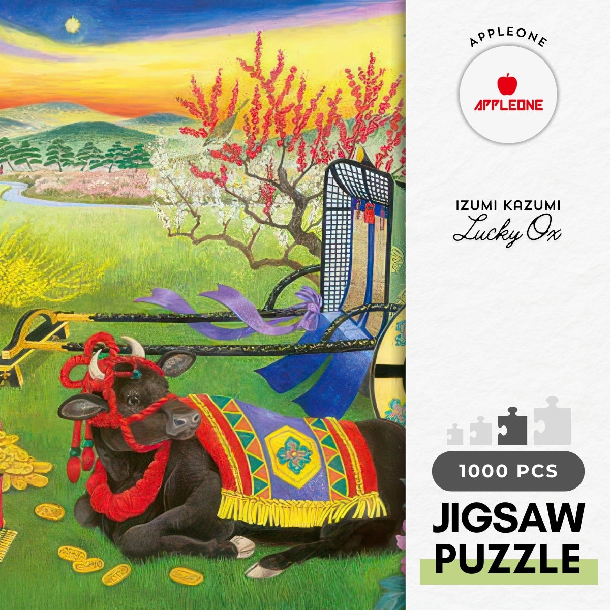 appleone-1000-855-illustration-lucky-ox-1000-pieces-jigsaw-puzzle