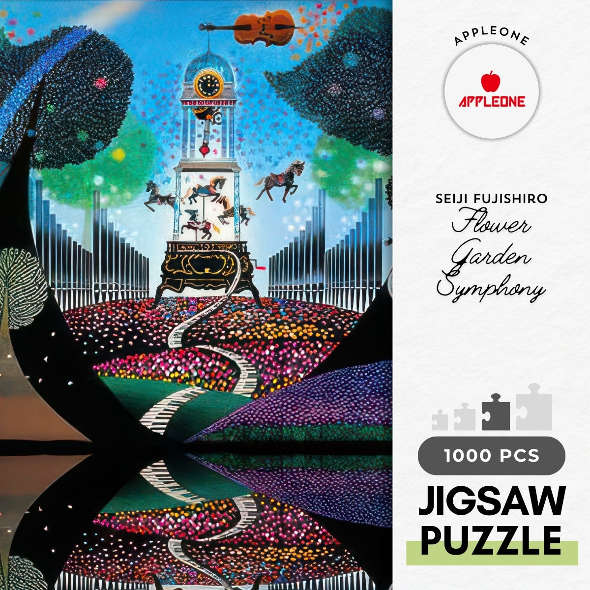 appleone-1000-863-illustration-flower-garden-symphony-1000-pieces-jigsaw-puzzle