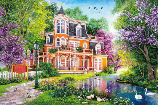 Appleone 1000-864　Illustration • Welcome to Oakwood House　1000 Pieces Jigsaw Puzzle