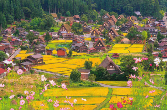 Appleone 1000-865　Scenery • Shirakawa-go　1000 Pieces Jigsaw Puzzle