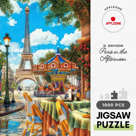 Appleone 1000-867　Illustration • Paris in the Afternoon　1000 Pieces Jigsaw Puzzle