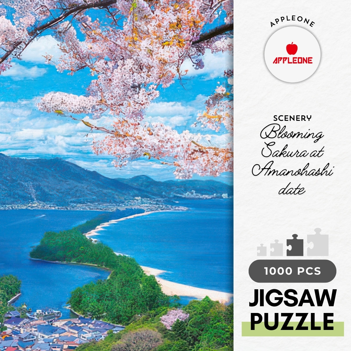 appleone-1000-868-scenery-blooming-sakura-at-amanohashidate-1000-pieces-jigsaw-puzzle