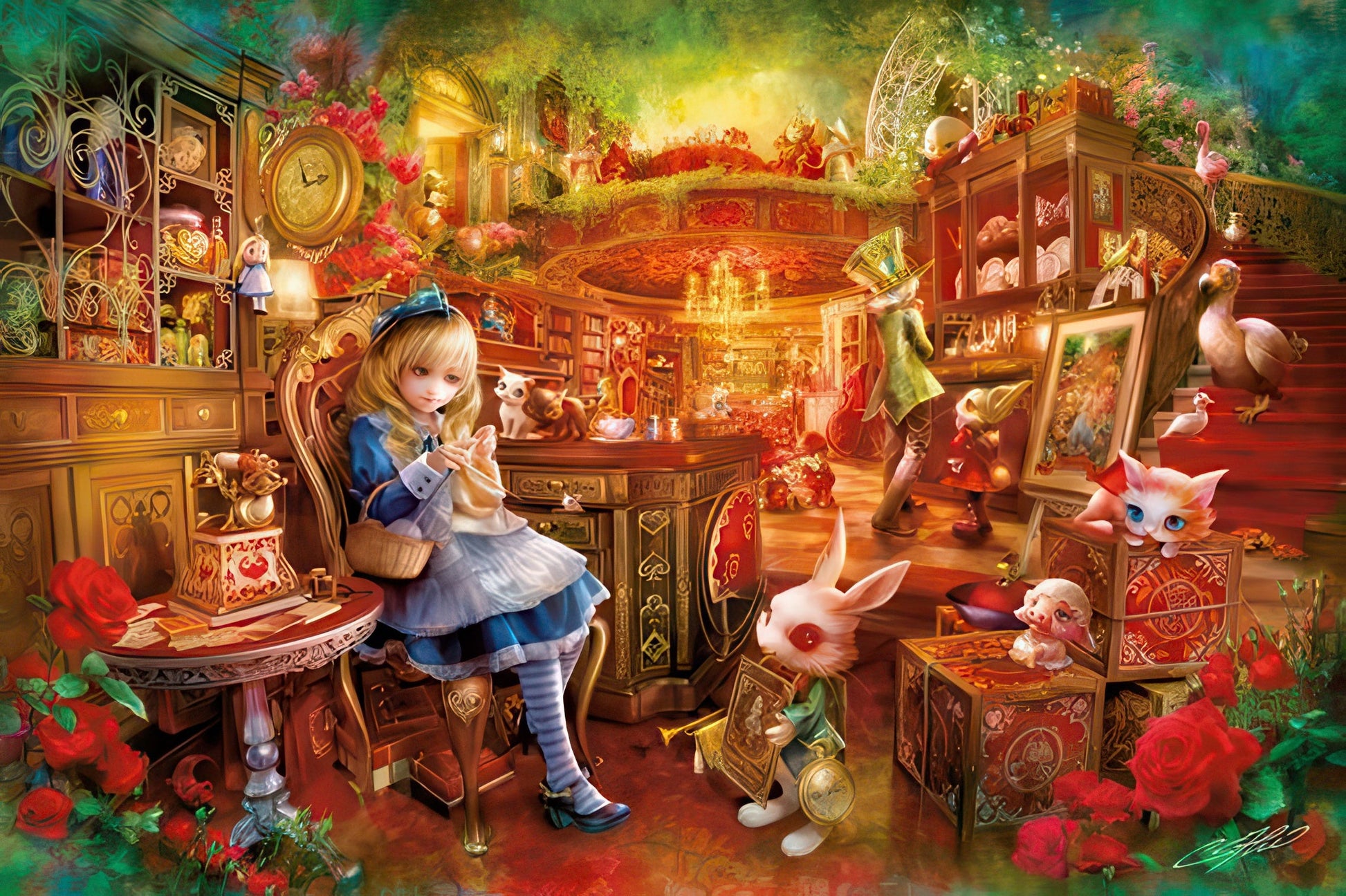 appleone-1000-869-illustration-alice-collection-1000-pieces-jigsaw-puzzle