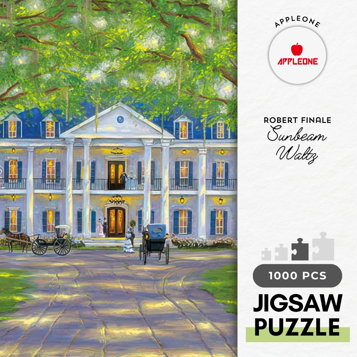 appleone-1000-871-illustration-sunbeam-waltz-1000-pieces-jigsaw-puzzle