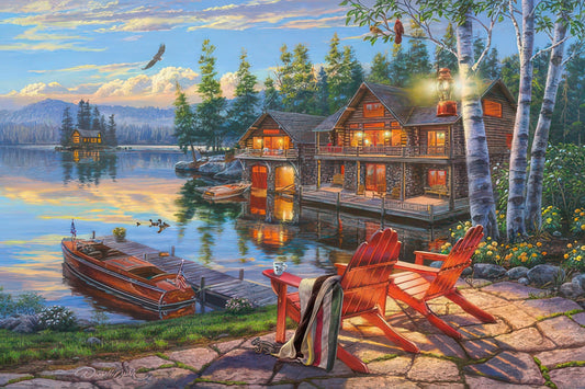 Appleone 1000-873　Illustration • Relaxing Evening　1000 Pieces Jigsaw Puzzle