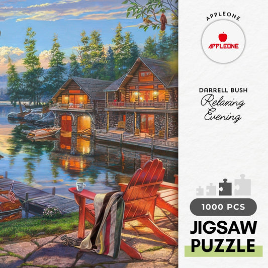 Appleone 1000-873　Illustration • Relaxing Evening　1000 Pieces Jigsaw Puzzle