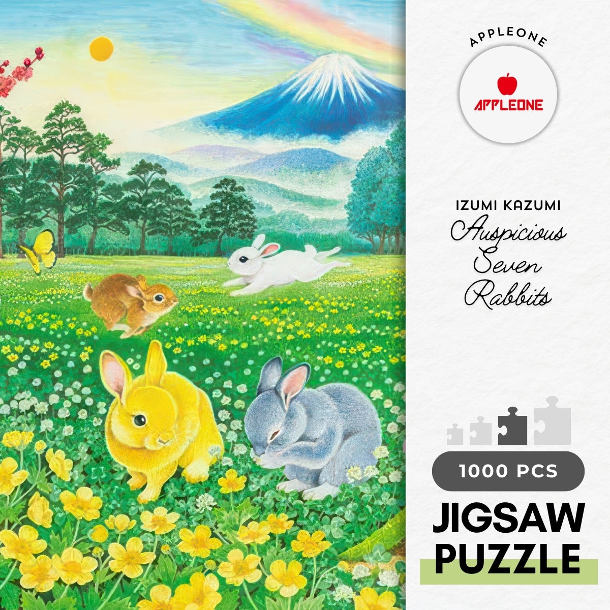 appleone-1000-879-illustration-auspicious-seven-rabbits-1000-pieces-jigsaw-puzzle