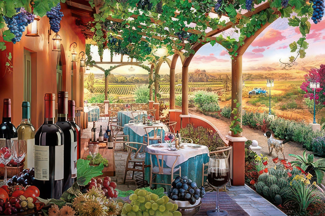 appleone-1000-881-illustration-winery-at-dusk-1000-pieces-jigsaw-puzzle