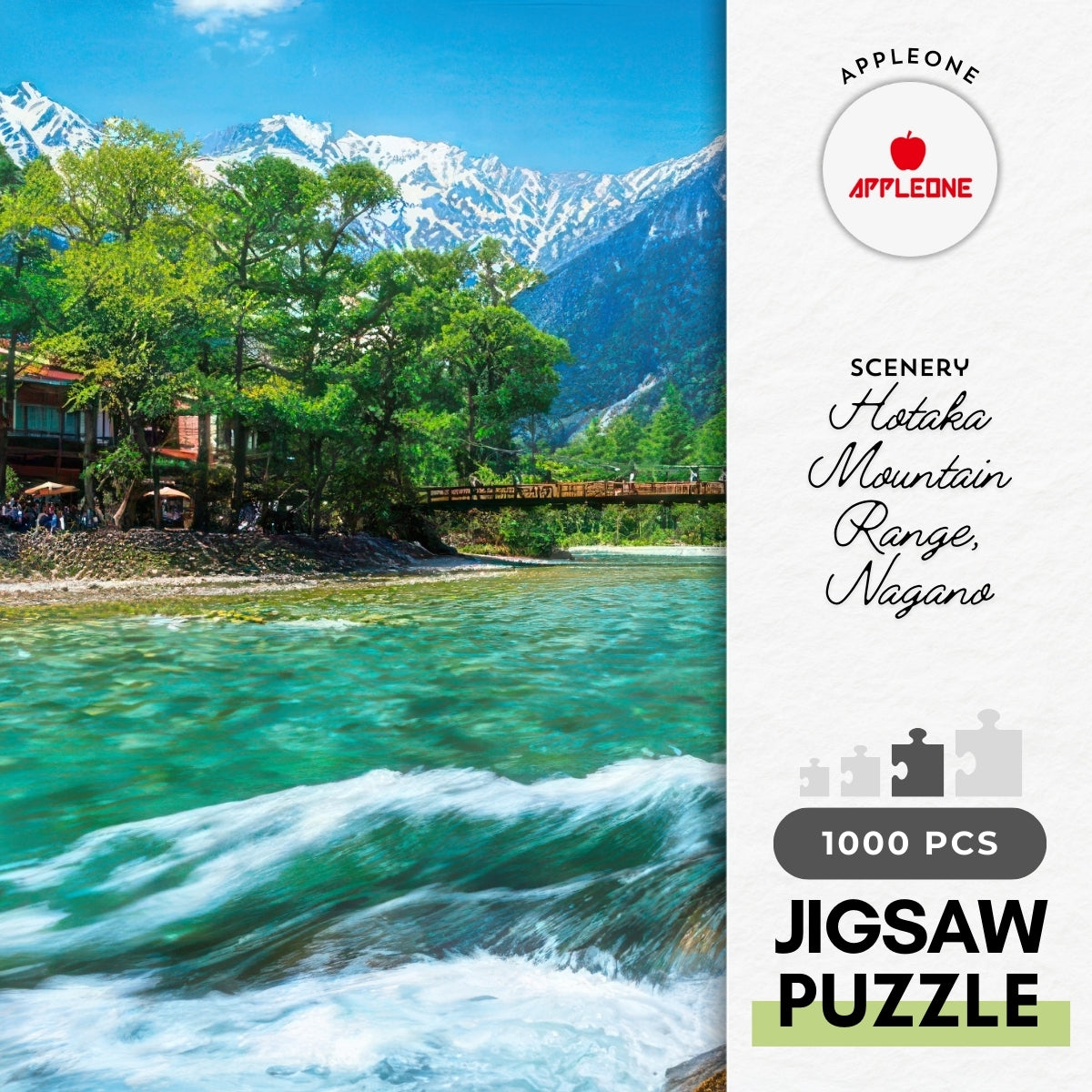 appleone-1000-884-scenery-hotaka-mountain-range-nagano-1000-pieces-jigsaw-puzzle