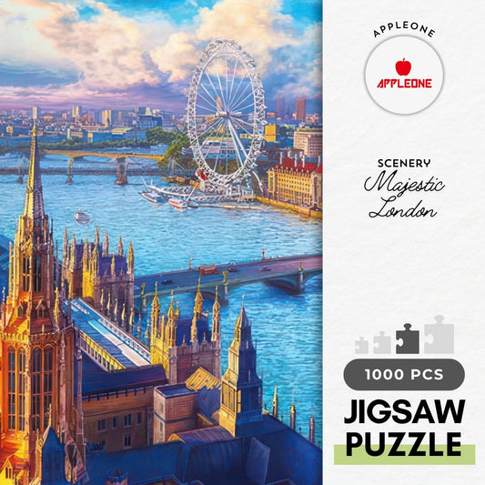 Appleone 1000-887　Scenery • Majestic London　1000 Pieces Jigsaw Puzzle