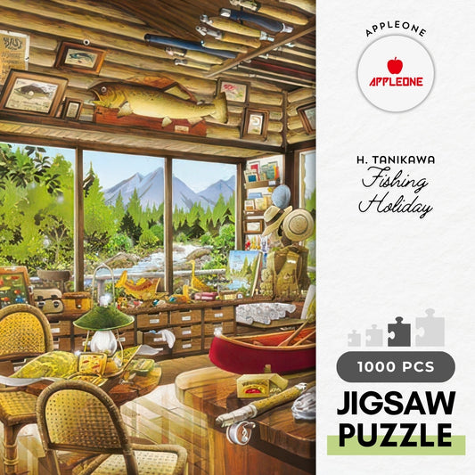 Appleone 1000-888　Illustration • Fishing Holiday　1000 Pieces Jigsaw Puzzle