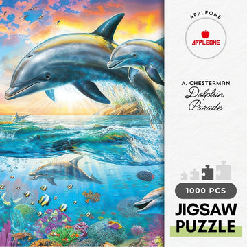 appleone-1000-894-animal-dolphin-parade-1000-pieces-jigsaw-puzzle