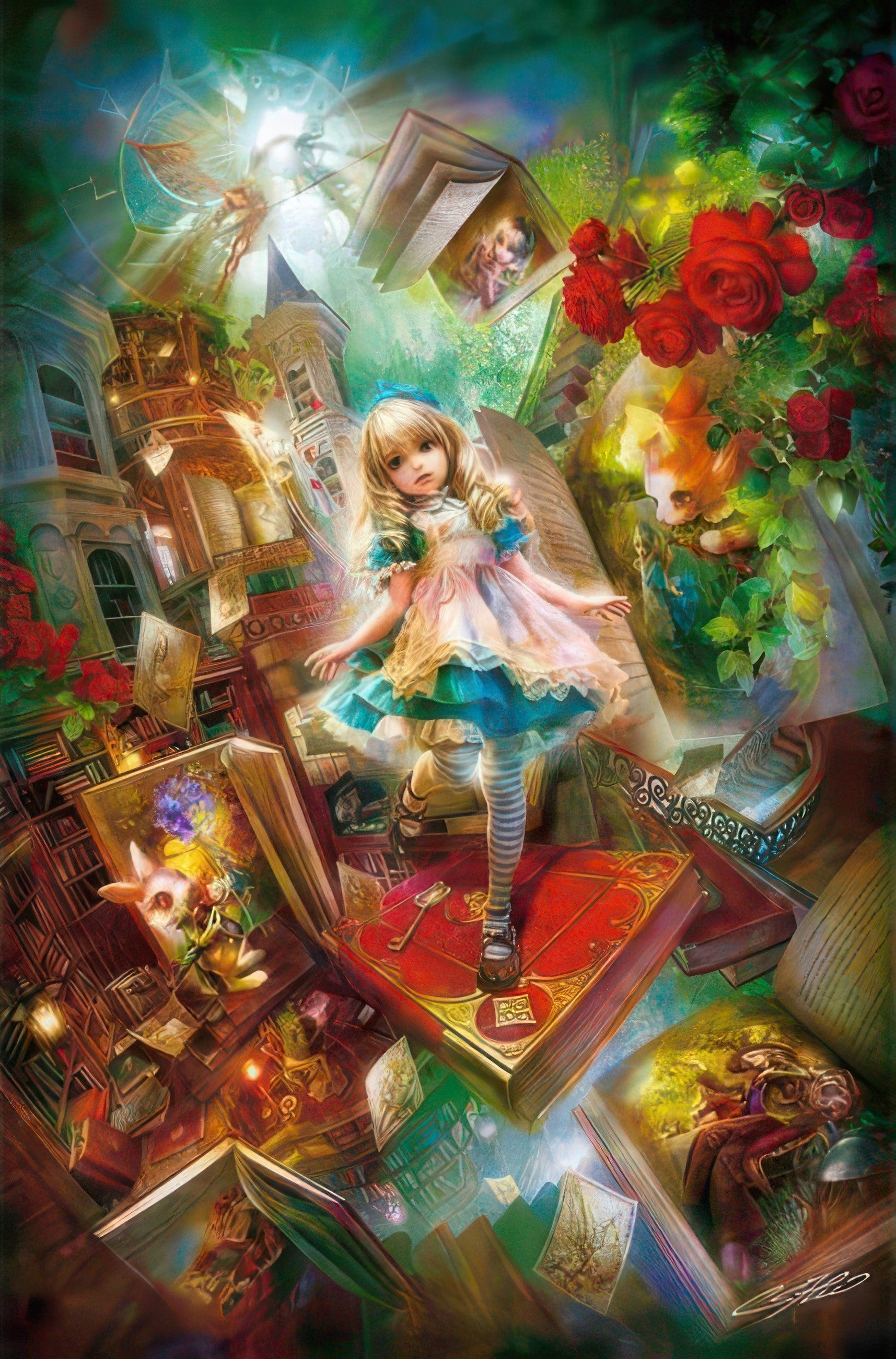 appleone-1000-899-illustration-alice-labyrinth-1000-pieces-jigsaw-puzzle