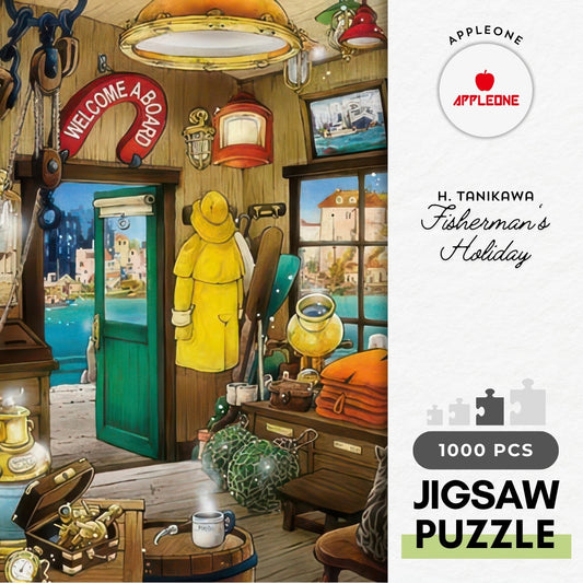 Appleone 1000-912　Illustration • Fisherman's Holiday　1000 Pieces Jigsaw Puzzle