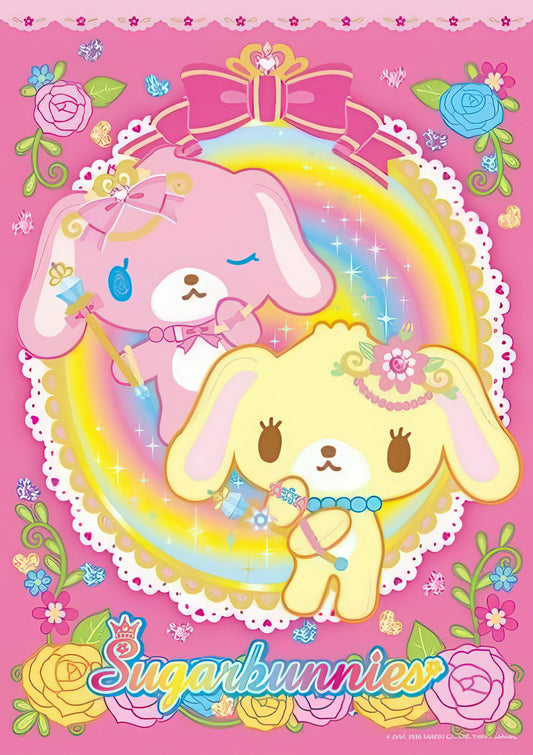 Appleone 108-069　Sugarbunnies • Kirakira Florist　108 Pieces Jigsaw Puzzle