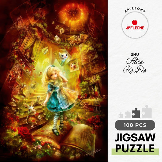 Appleone 108-078　Illustration • Alice Re:Do　108 Pieces Jigsaw Puzzle