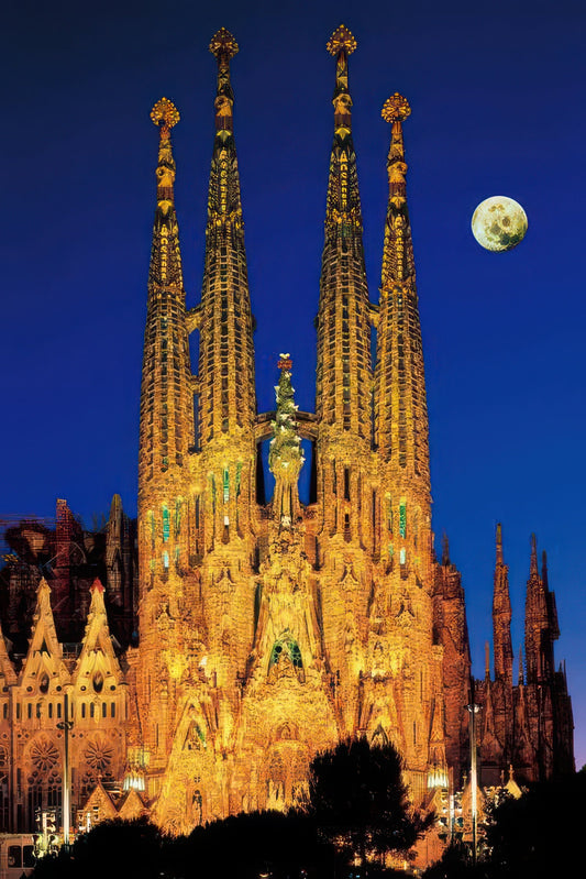 Appleone 2000-048　Scenery • Sagrada Familia　2000 Pieces Jigsaw Puzzle