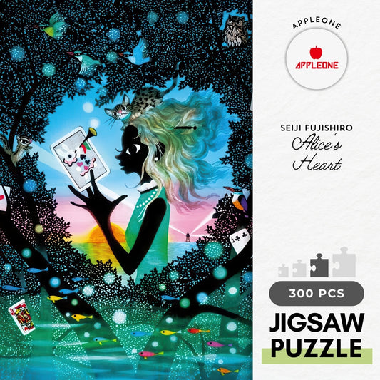 Appleone 300-199　Illustration • Alice's Heart　300 Pieces Jigsaw Puzzle