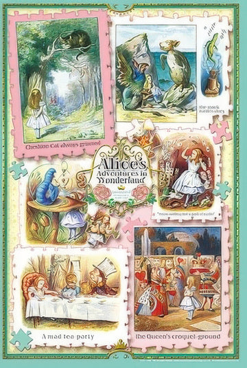 appleone-300-258-alice-in-wonderland-tenniel-collection-300-pieces-jigsaw-puzzle