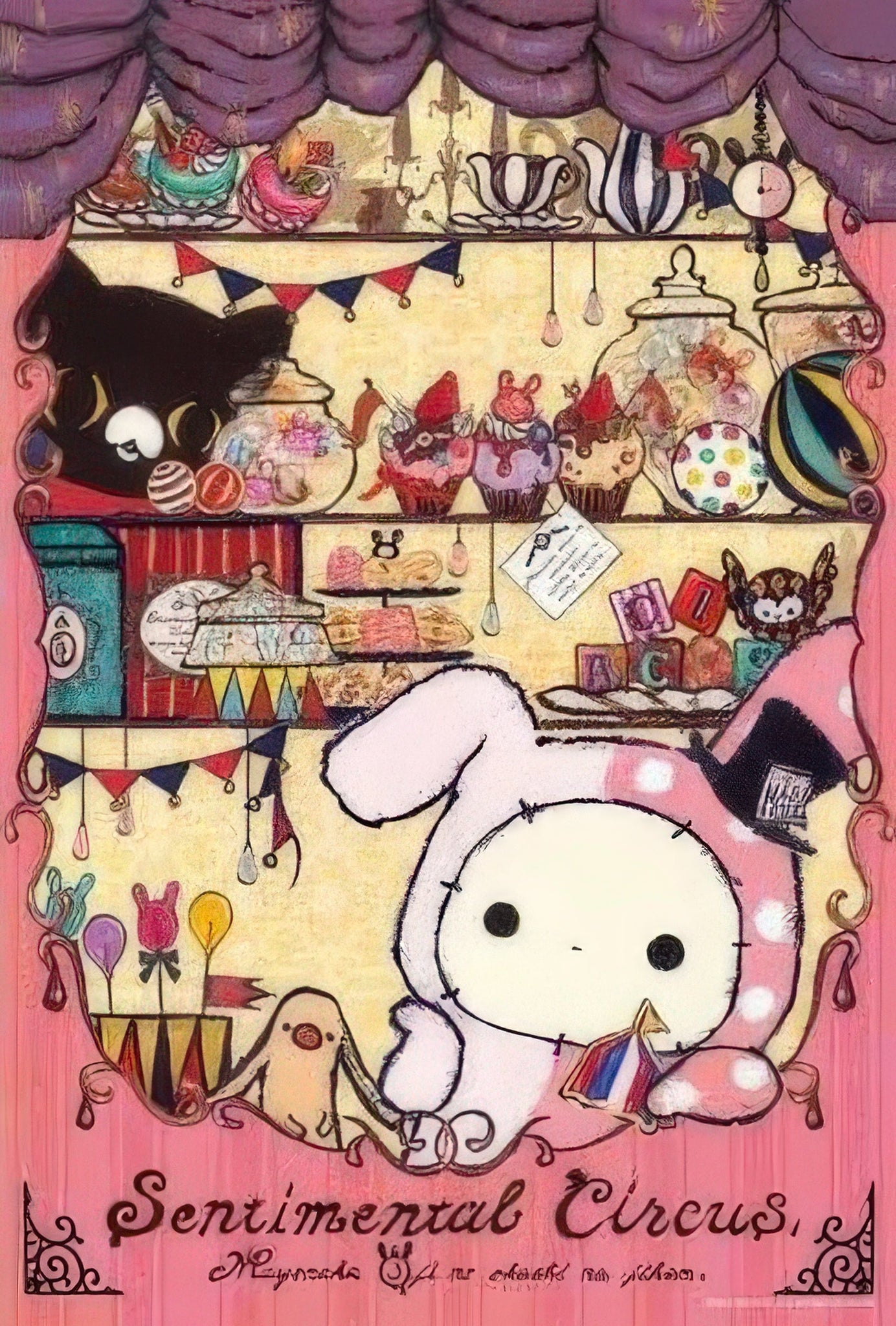 appleone-300-271-sentimental-circus-3-a-m-sweets-time-300-pieces-jigsaw-puzzle