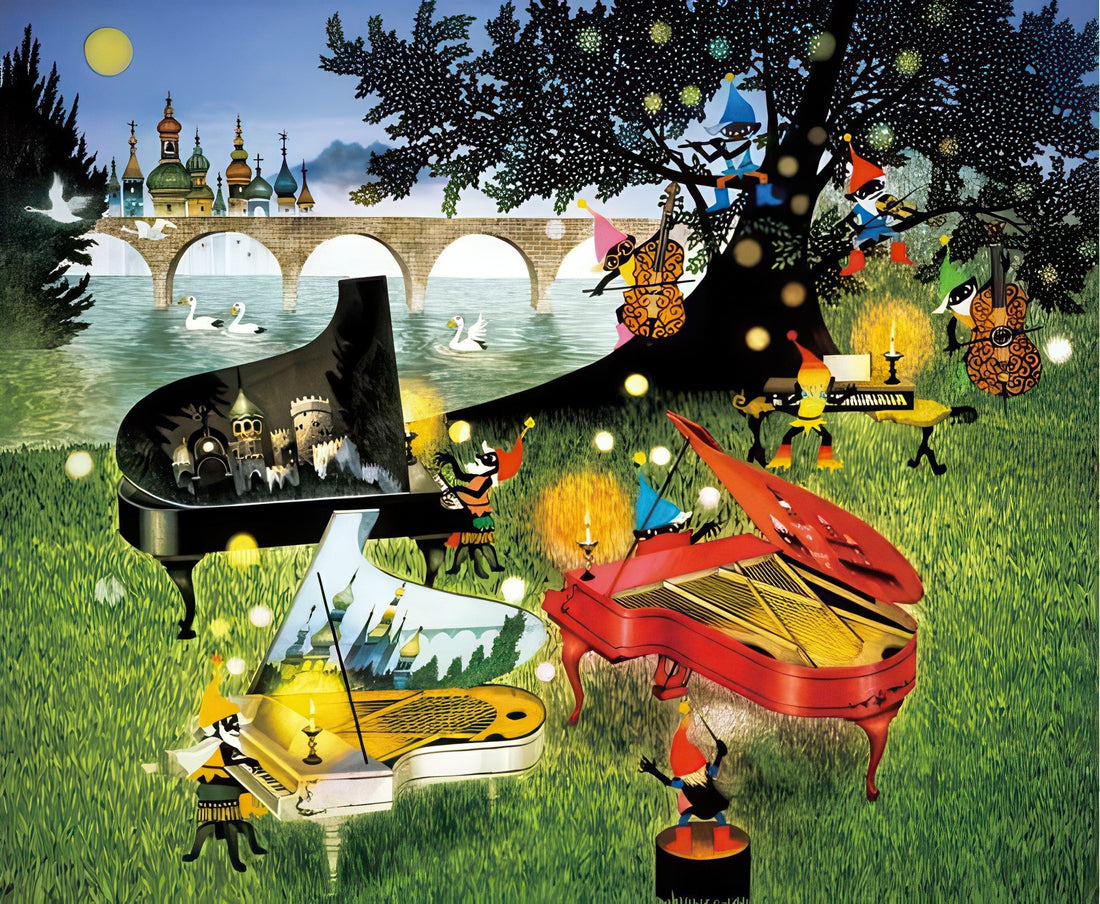 appleone-300-293-illustration-three-piano-nostalgia-300-pieces-jigsaw-puzzle