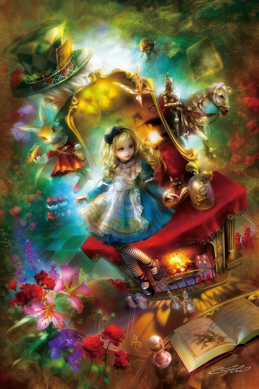 appleone-300-297-illustration-alice-notion-300-pieces-jigsaw-puzzle