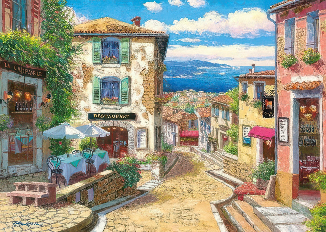 appleone-300-311-illustration-rendezvous-in-nice-300-pieces-jigsaw-puzzle