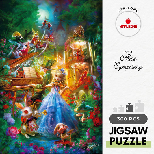 Appleone 300-343　Illustration • Alice Symphony　300 Pieces Jigsaw Puzzle