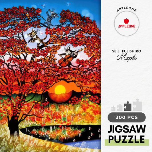 Appleone 300-345　Illustration • Maple　300 Pieces Jigsaw Puzzle