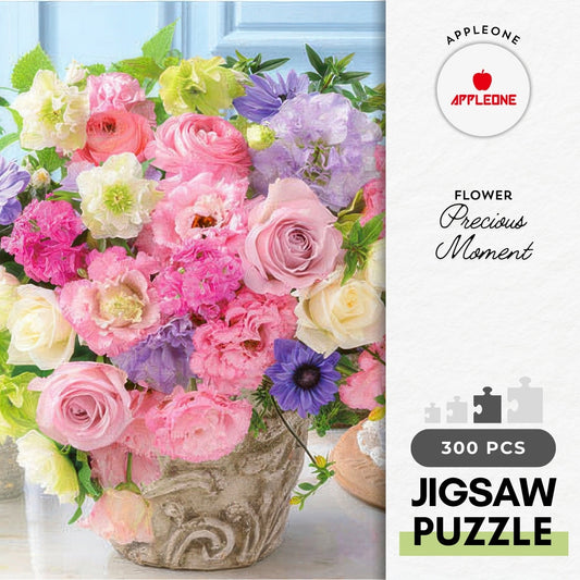 Appleone 300-349　Flower • Precious Moment　300 Pieces Jigsaw Puzzle