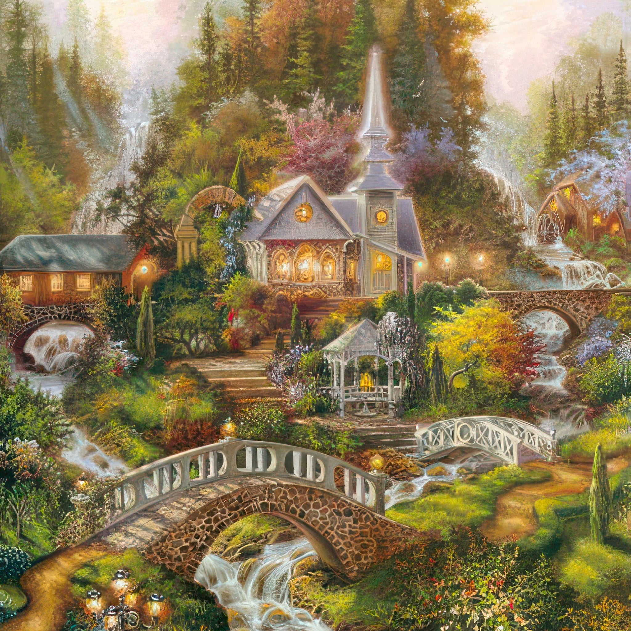 appleone-300-351-sanctuary-of-light-300-pieces-jigsaw-puzzle