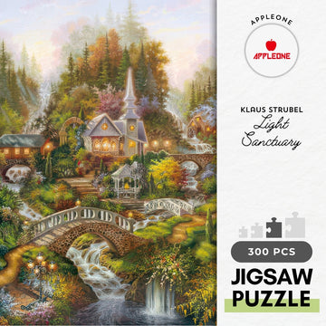 appleone-300-351-illustration-light-sanctuary-300-pieces-jigsaw-puzzle