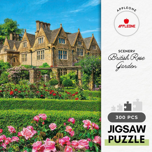 Appleone 300-364　Scenery • British Rose Garden　300 Pieces Jigsaw Puzzle