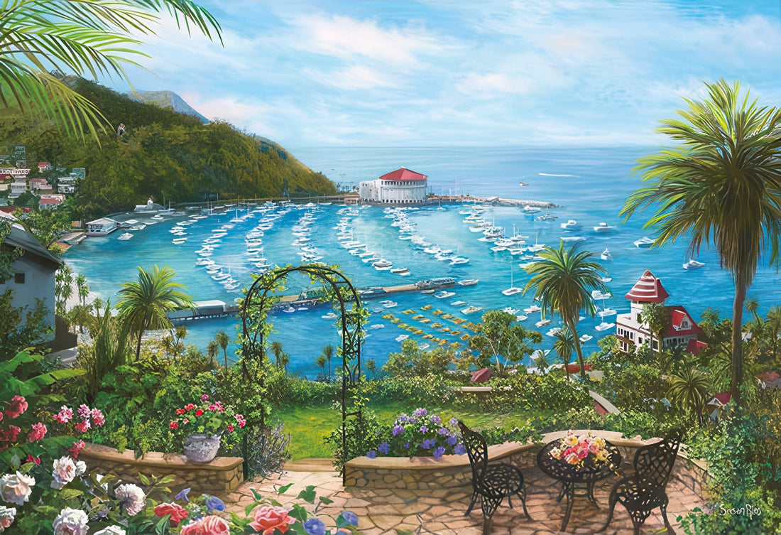 appleone-300-366-illustration-harbourview-cafe-terrace-300-pieces-jigsaw-puzzle