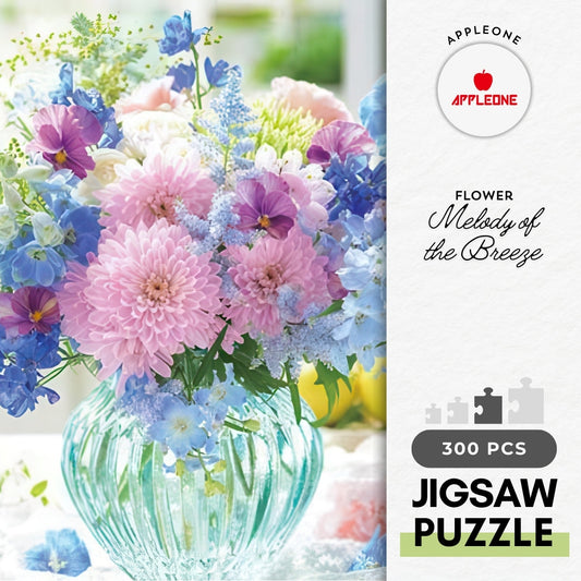 Appleone 300-375　Flower • Melody of the Breeze　300 Pieces Jigsaw Puzzle