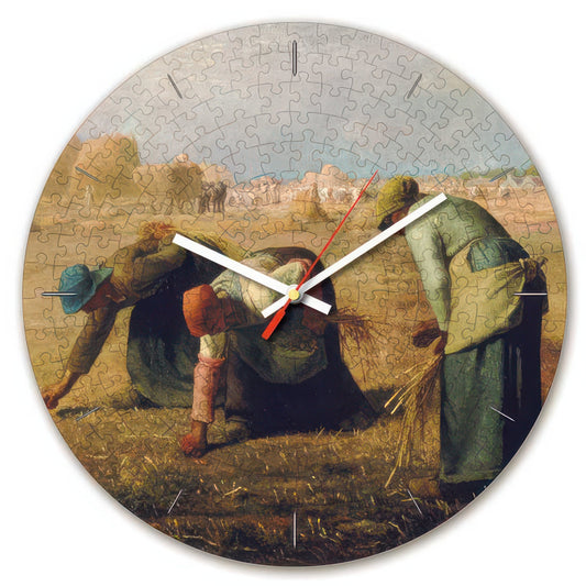 Appleone 4240-003　Fine Art • The Gleaners　240 Pieces Plastic Clock Puzzle