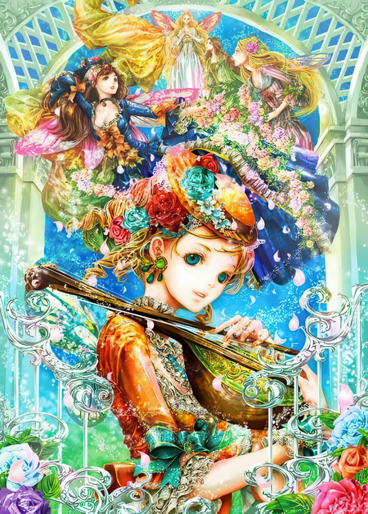 Appleone 500-213　Illustration • Angelica's Sky Story　500 Pieces Jigsaw Puzzle