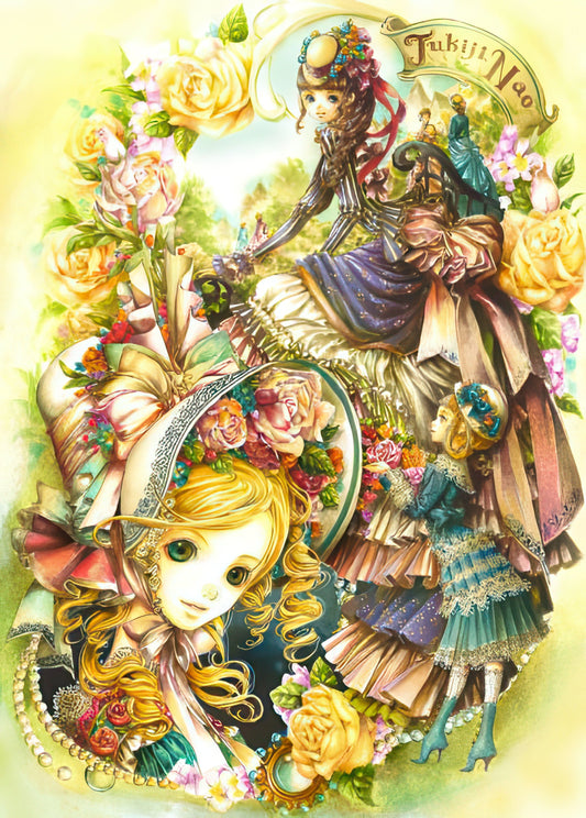 Appleone 500-214　Illustration • Lucia's Garden Story　500 Pieces Jigsaw Puzzle