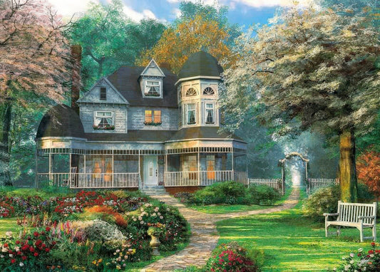 Appleone 500-217　Illustration • Victorian Home　500 Pieces Jigsaw Puzzle