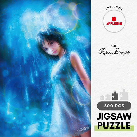 Appleone 500-228　Illustration • Rain Drops　500 Pieces Jigsaw Puzzle