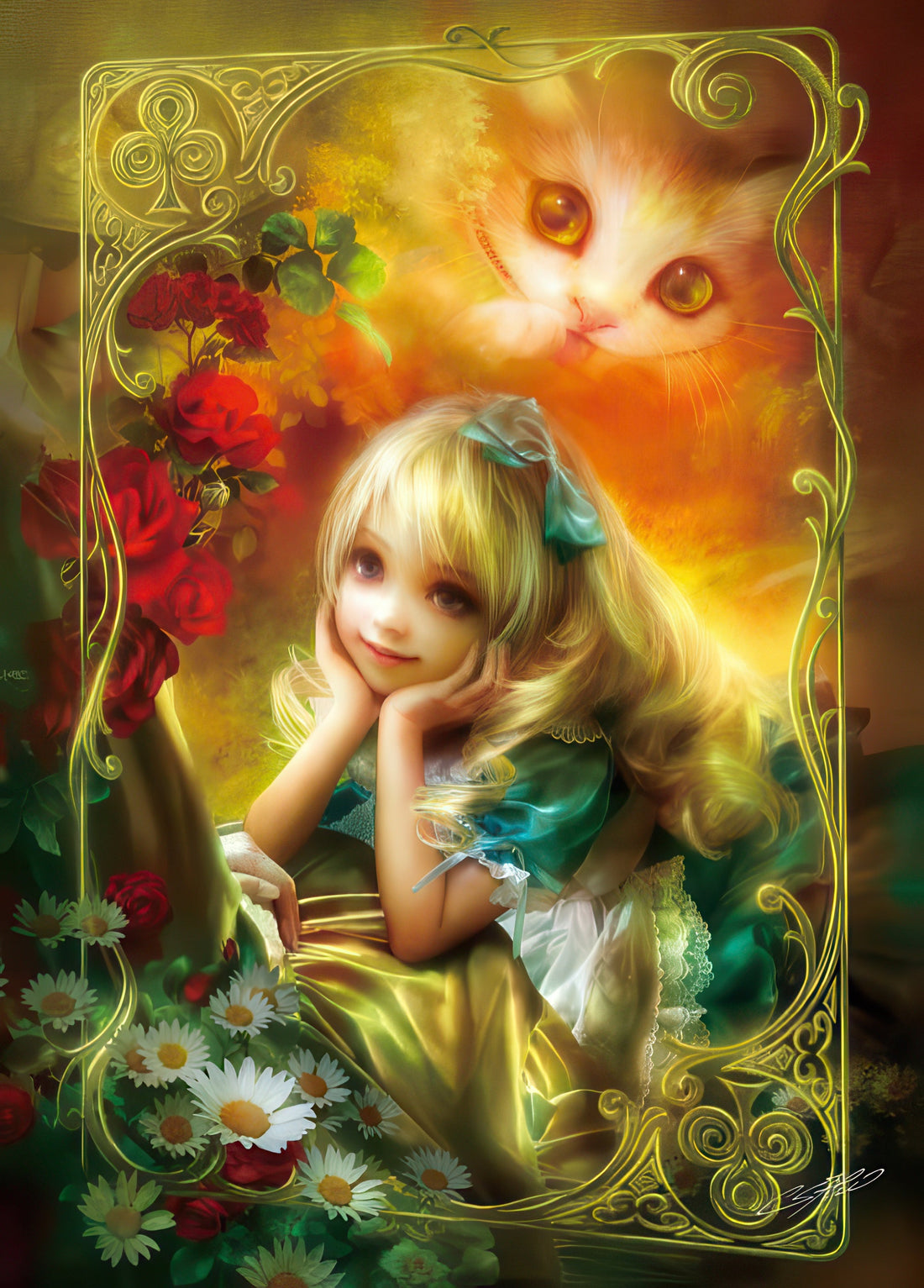 appleone-500-235-illustration-alice-of-clover-500-pieces-jigsaw-puzzle