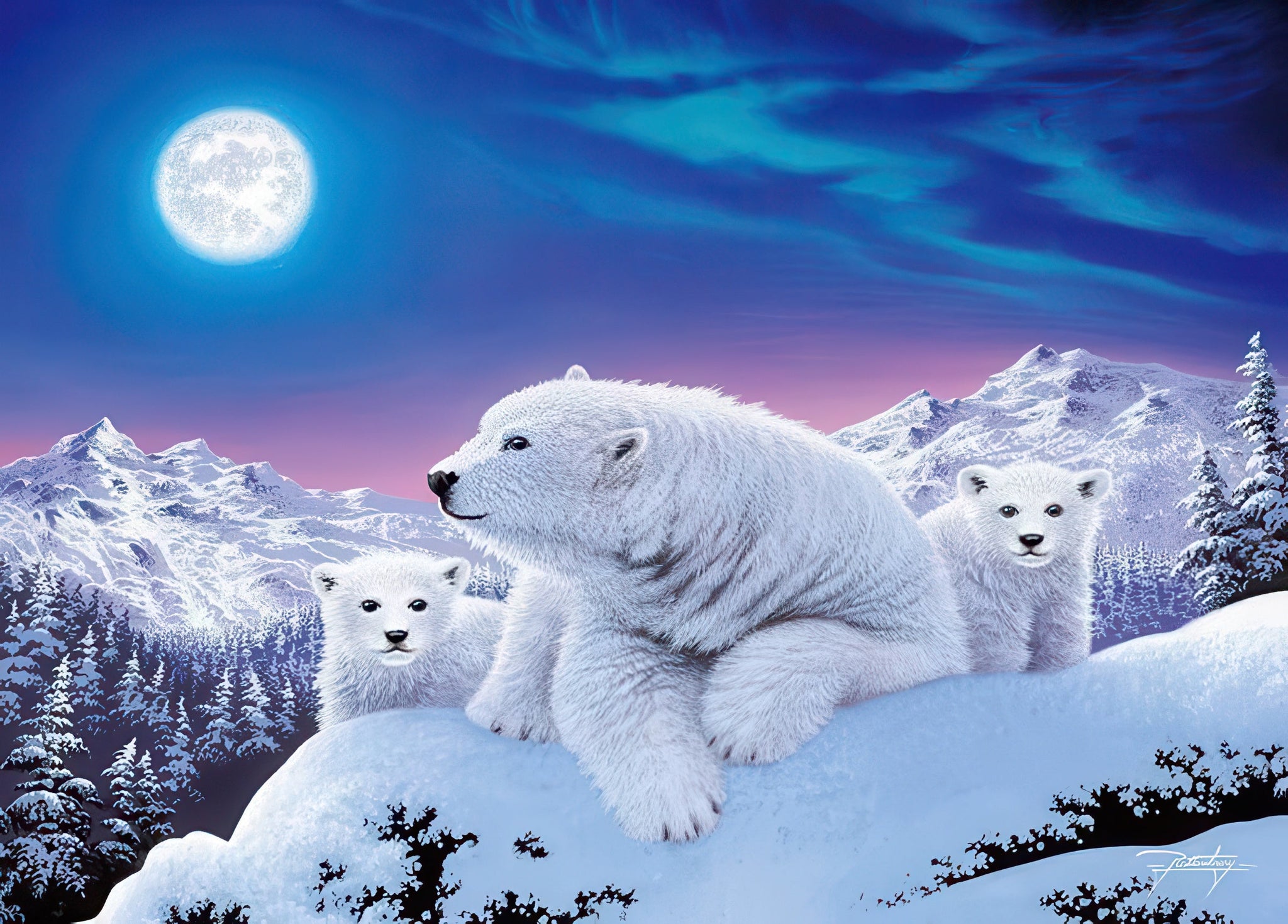 appleone-500-244-animal-arctic-dream-500-pieces-jigsaw-puzzle